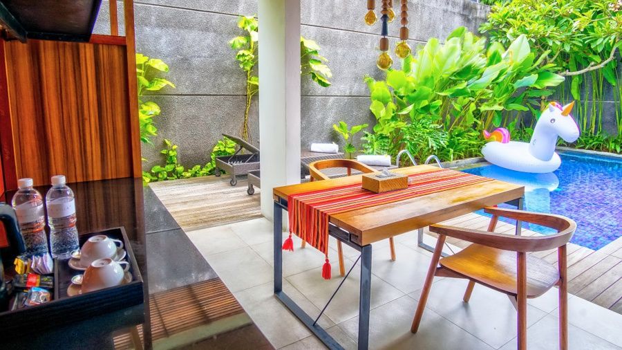 Abia Villas Kuta Lombok Exterior foto